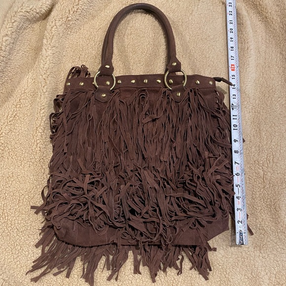 Pamela McCoy Leather Fringe Purse - Picture 7 of 7